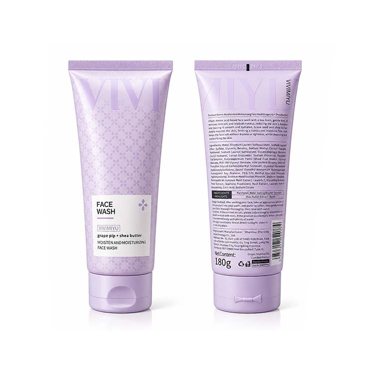 VIVIMYU Grape Pit & Shea Butter Moisturizing Face Wash - Image 2