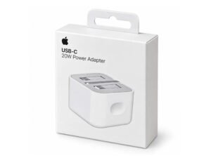 20W USB-C Power Adapter – White Fast Charging Wall Charger
