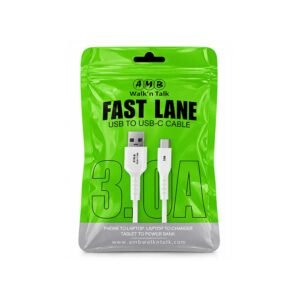 AMB Walk’n Talk Fast Lane USB to USB-C Cable 3.0A