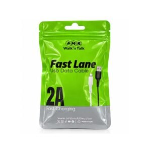 AMB Walk’n Talk Fast Lane USB to Lightning Data Cable 2A