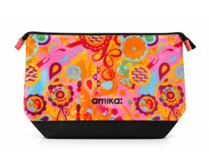 Large Amika Colorful Cosmetic & Storage Bag