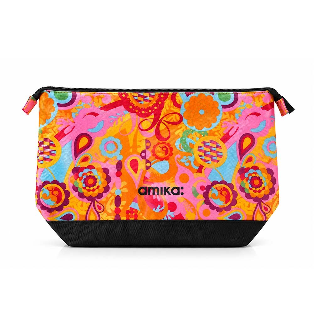 Large Amika Colorful Cosmetic & Storage Bag