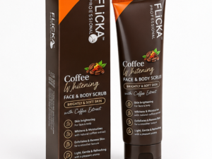 Flicka Coffee Whitening Face & Body Scrub