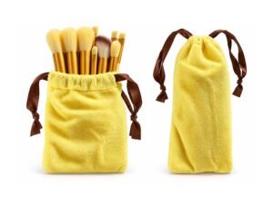Makeup Brushes With Storage Pouch