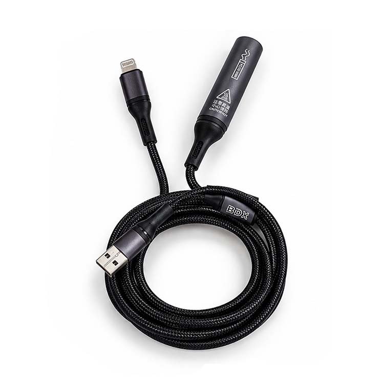 2-in-1 Fast Charging Cable with Cigarette Lighter - Image 3
