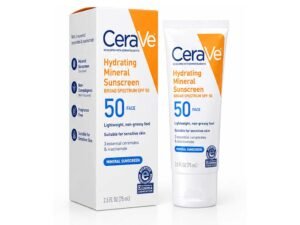 CeraVe Hydrating Mineral Sunscreen SPF 50