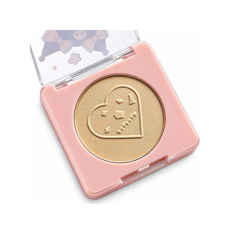 Pink Compact Face Powder with Mirror - Image 2