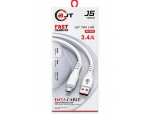 BJT J5 Micro USB Data & Fast Charging Cable – 3.4A