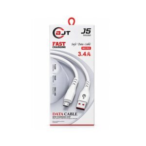 BJT J5 Micro USB Data & Fast Charging Cable – 3.4A