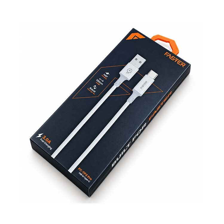 FASTER FC-TP3 Pro Type-C Fast Charging Data Cable – 3.0A - Image 2