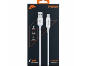 FASTER FC-TP3 Pro Type-C Fast Charging Data Cable – 3.0A