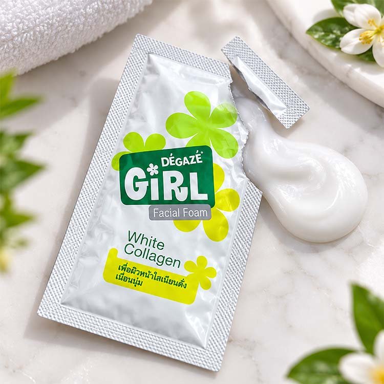 DEGAZE GIRL White Collagen Facial Foam - Image 4