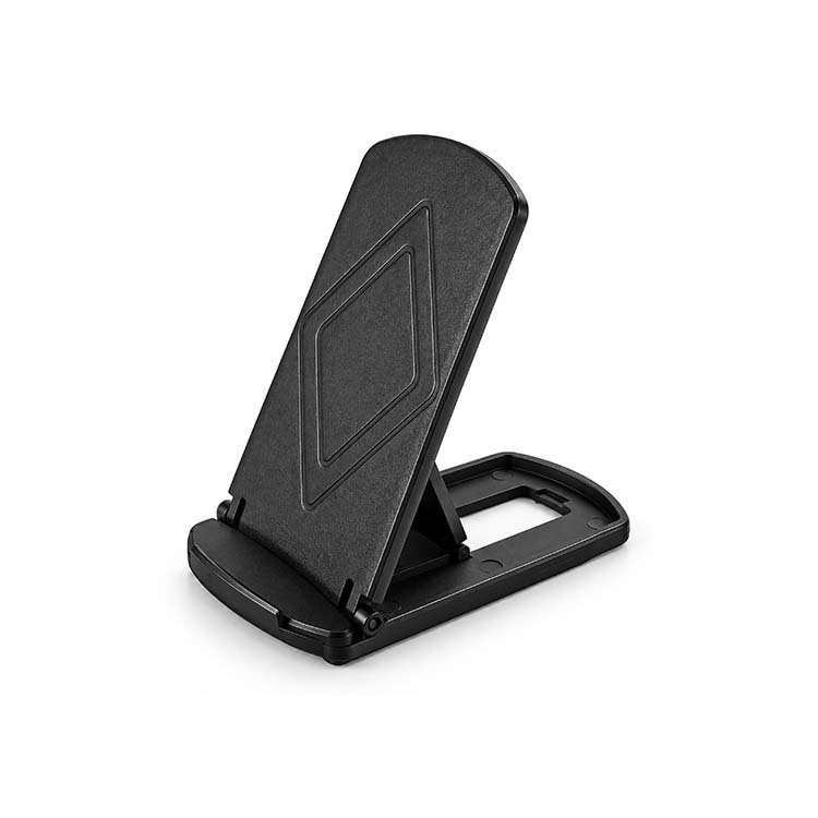 Foldable Adjustable Mobile Phone Stand Holder – Black