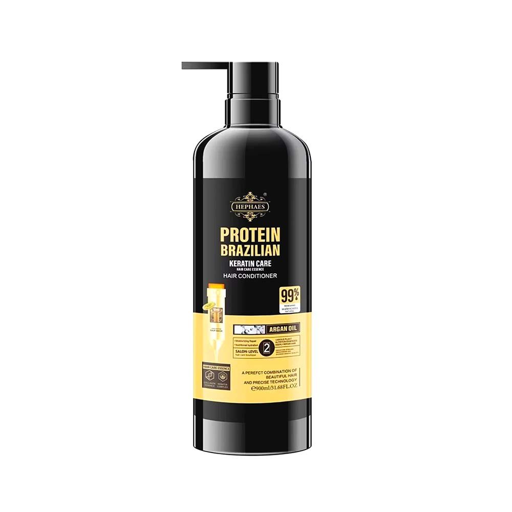 HEPHAES Protein Brazilian Keratin Care Hair Shampoo 900ml