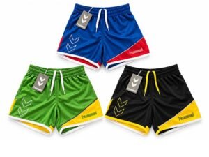 Hummel Sports Shorts with Chevron Design