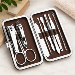 Professional 9-Piece Manicure & Pedicure Nail Care Kit