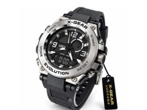 X-GEAR Evolution Analog Digital Sports Watch – Black