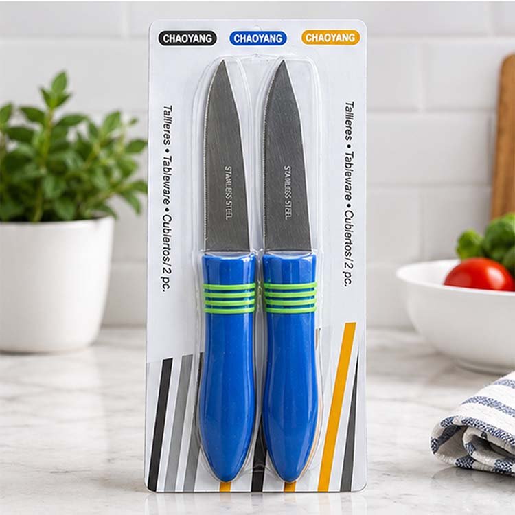 Stainless Steel Tableware Knife Set 2 Pieces - Image 2