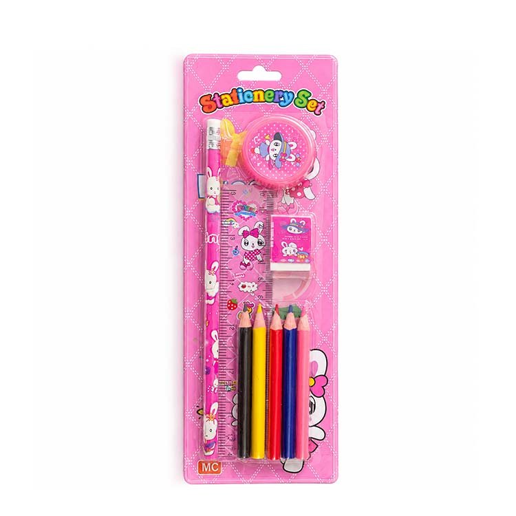 Pack of 2 Kids Art and Stationery Sets with School Supplies - Image 2