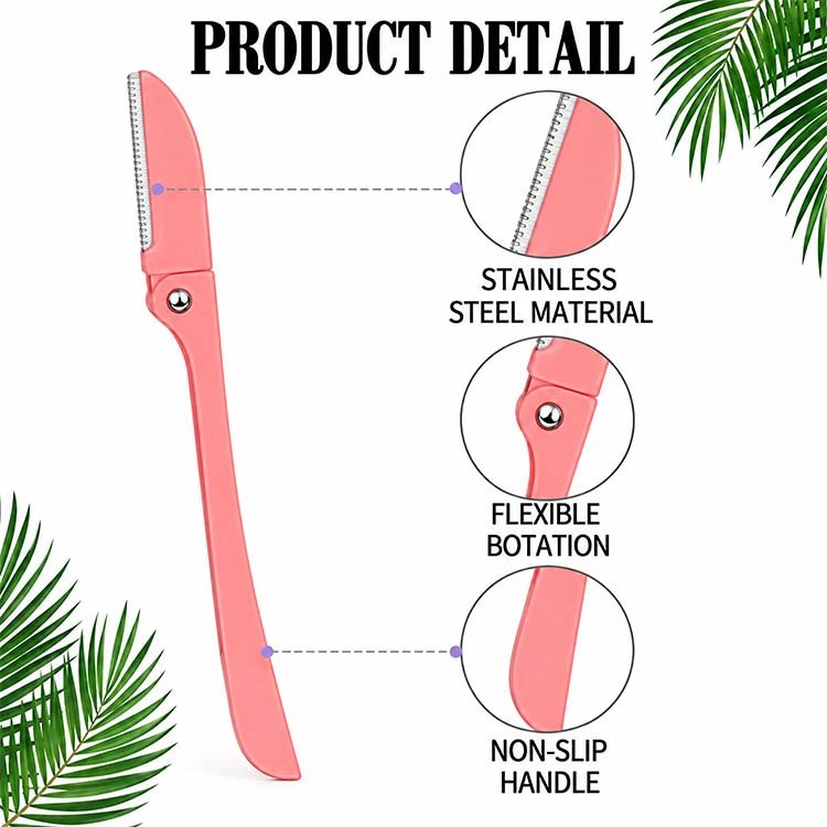 Feather Flamingo Facial Razor Pack of 3 - Image 4