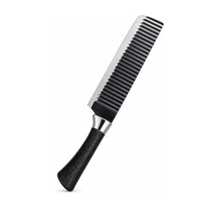 Meat Cutting Knife with Black Handle
