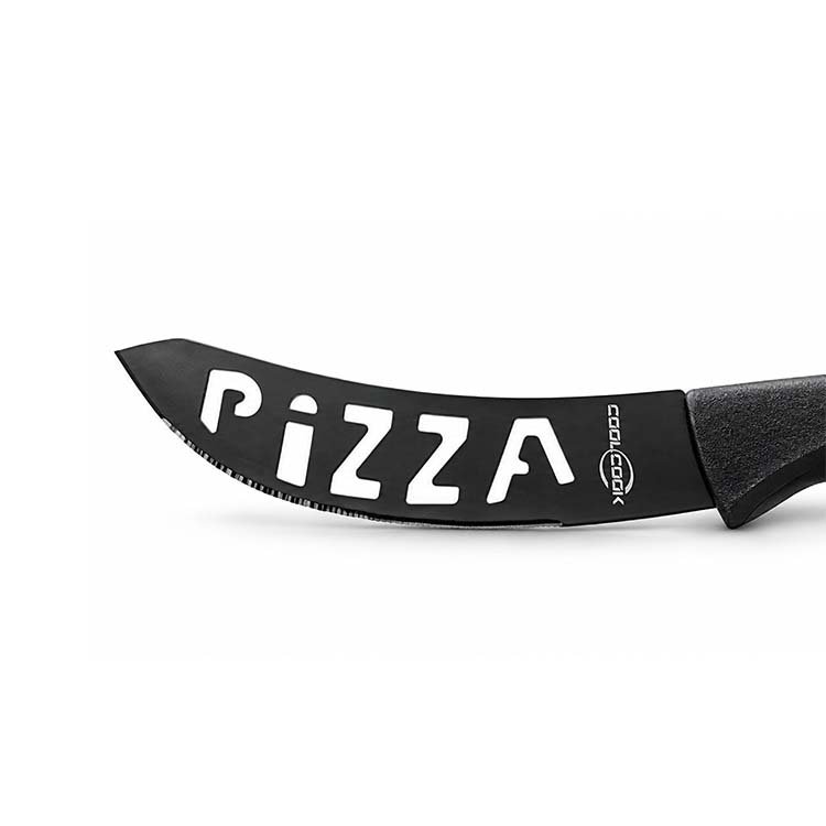 Black Pizza Cutting Knife - Image 2