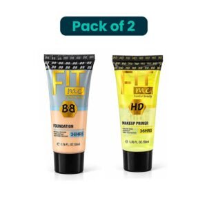 FIT Foundation & HD Makeup Primer Set of 2 Pieces